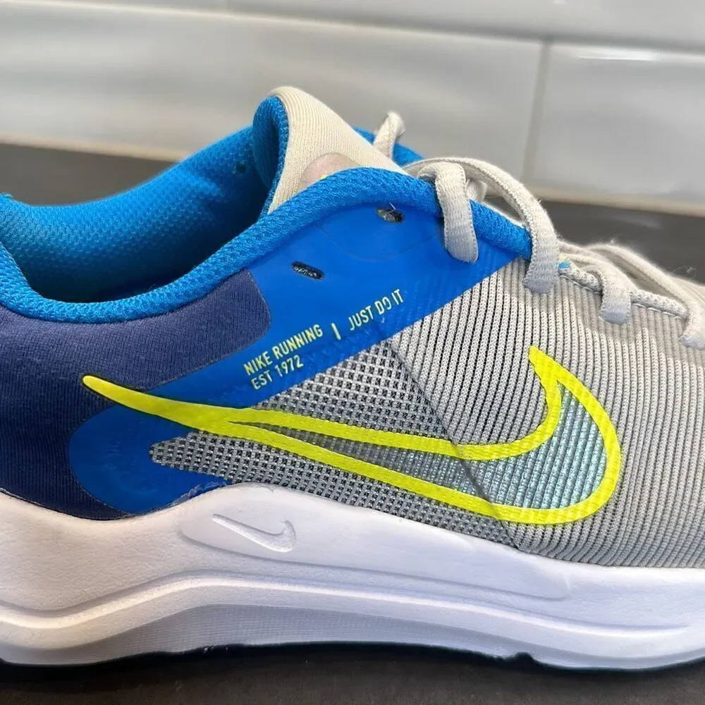 Nike Downshifter 12 Nn Gs- Grey/Blue